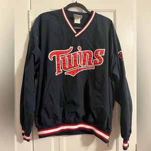 Vintage Minnesota Twins Pullover Windbreaker